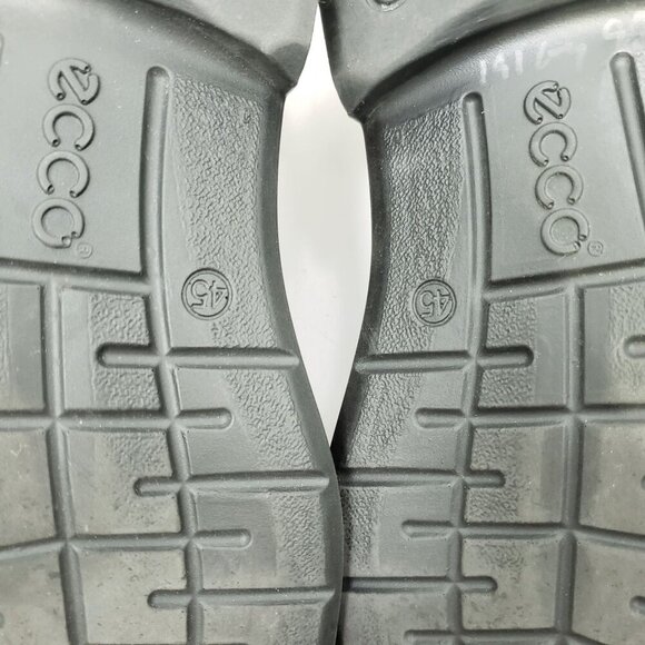 Ecco Men's Oxford Loafers Leather Shoes‎ Men's Size 45 - 11/11.5 - Picture 10 of 13